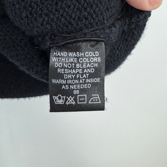 VTG Planet & Company  Christmas Sweater Vest L Santa Garland Zip Up Ugly Holiday - Picture 7 of 7